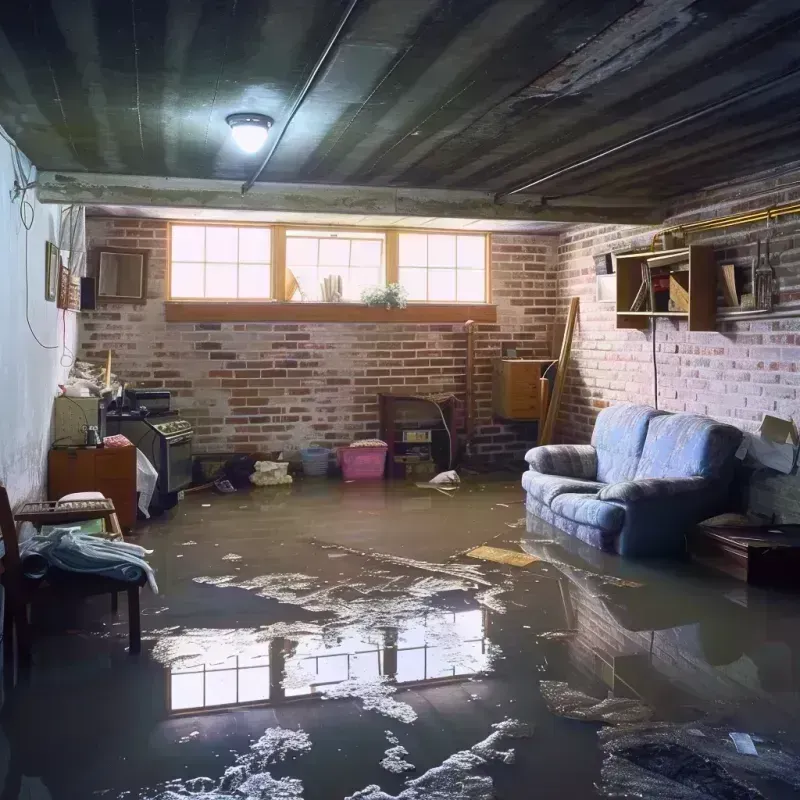 Flooded Basement Cleanup in Saltillo, MS